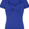Banned She Who Dares Top Dusky Blue