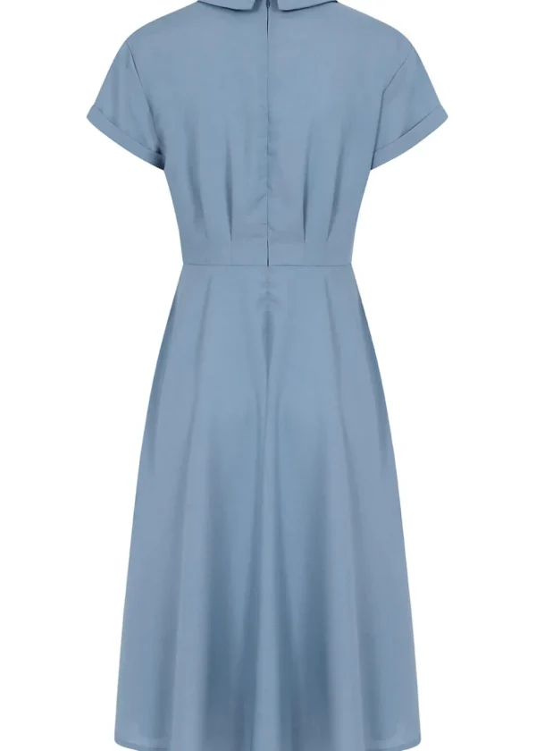 Banned Shirley Sail 40's Dress Blue