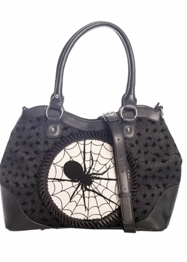 Banned Spinderella Spider Bag Black