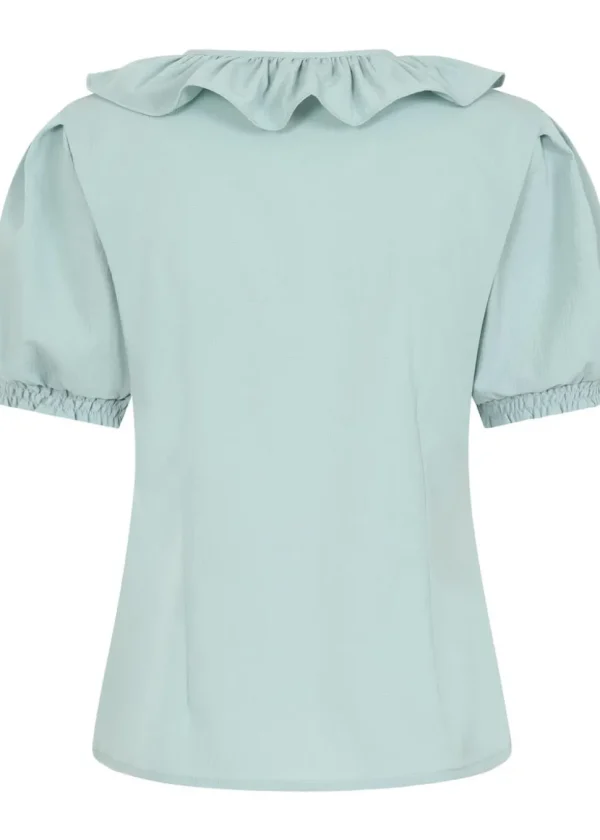 Banned Summer Sweetheart 40's Blouse Blue