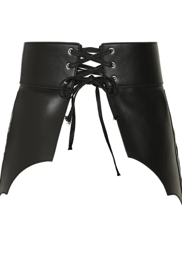 Banned Twilight Time Corset Belt Black