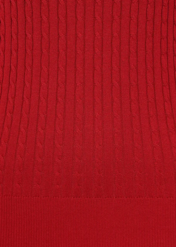 Banned Una Cable 40's Jumper Burgundy