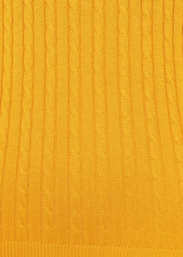 Banned Una Cable 40's Jumper Mustard