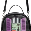 Banned Window Cat Bag Black