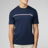 Ben Sherman Core Stripe T-Shirt Dark Navy