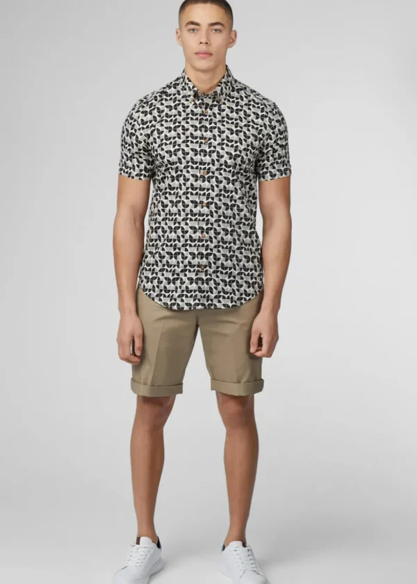 Ben Sherman Linear Shirt Black