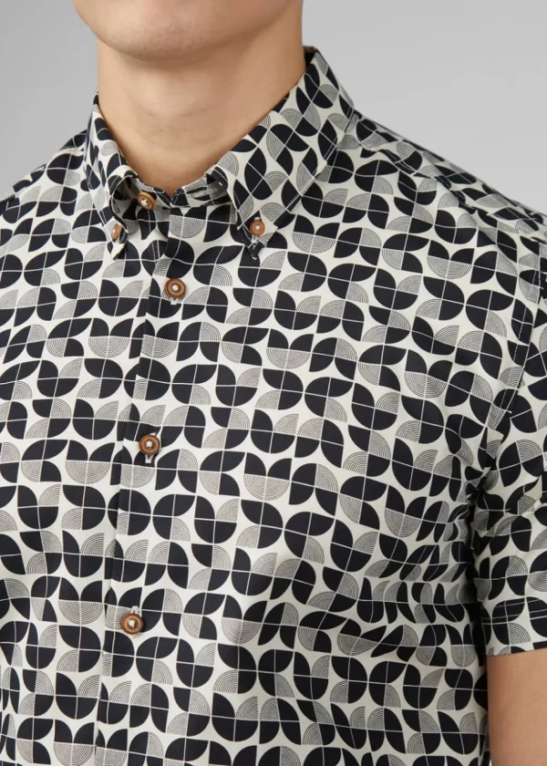 Ben Sherman Linear Shirt Black