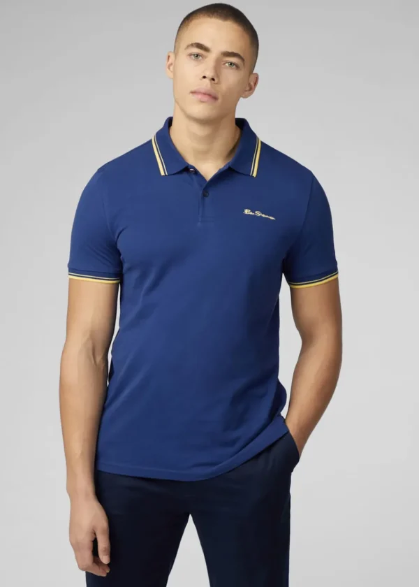 Ben Sherman Signature Polo Twilight Denim Blue
