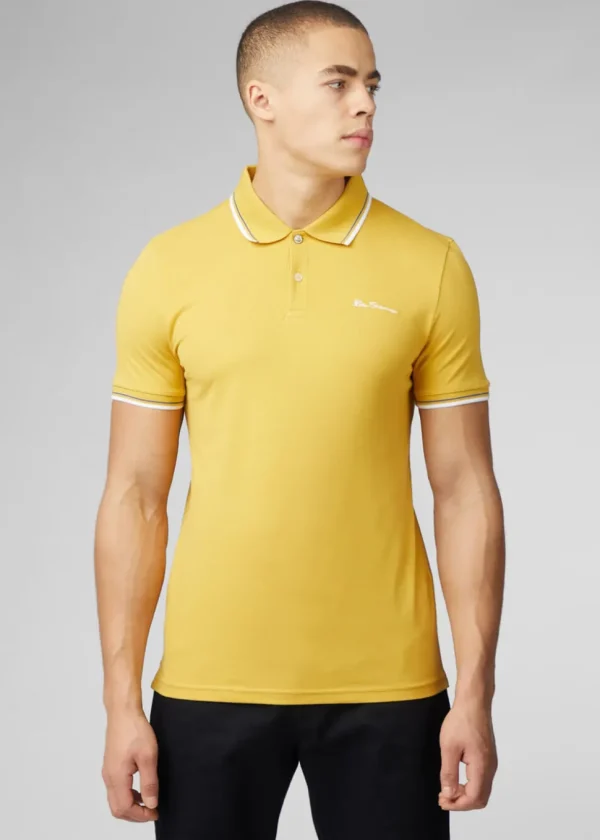 Ben Sherman Signature Polo Sunflower Yellow