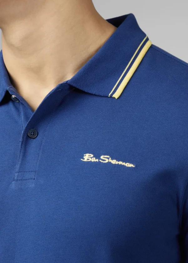 Ben Sherman Signature Polo Twilight Denim Blue