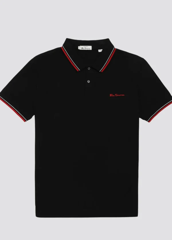 Ben Sherman Signature Polo Black