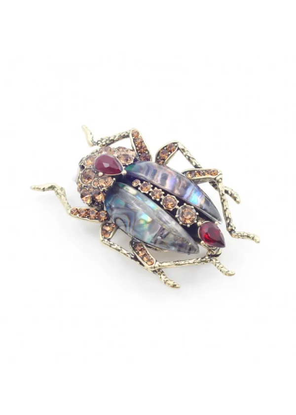 Bill Skinner Bejewelled Bug Brooch