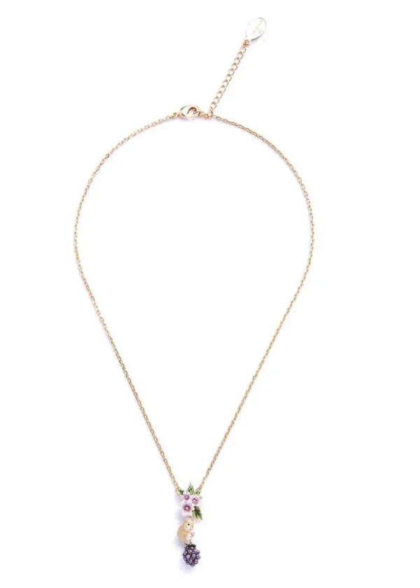 Bill Skinner Blackberry & Mouse Necklace