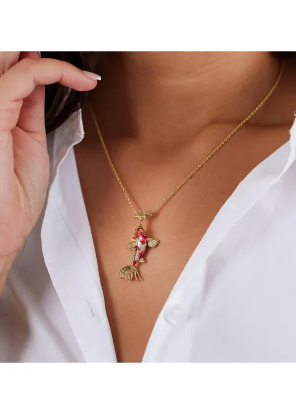 Bill Skinner Koi Carp Necklace