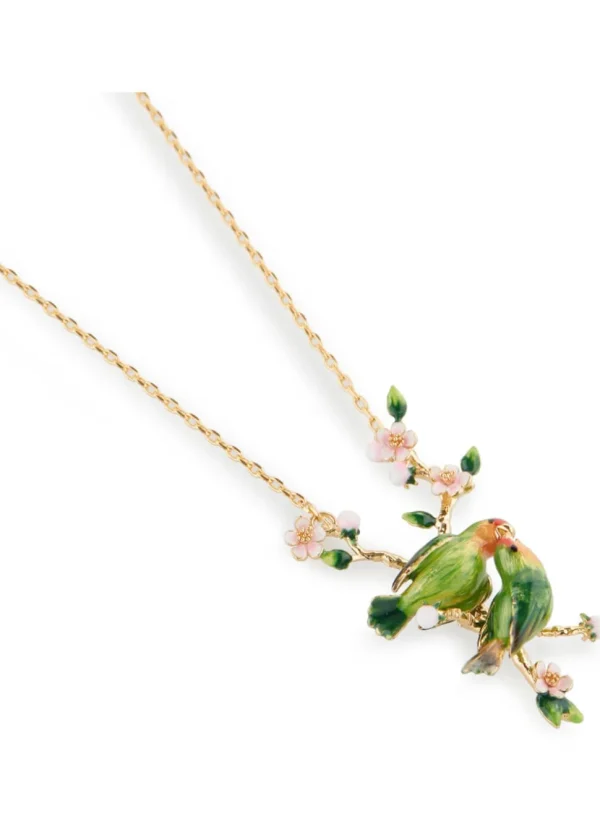 Bill Skinner Lovebirds Necklace Gold