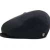 Brixton Brood Snap Cap Black