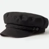 Brixton Fiddler Cap in Black