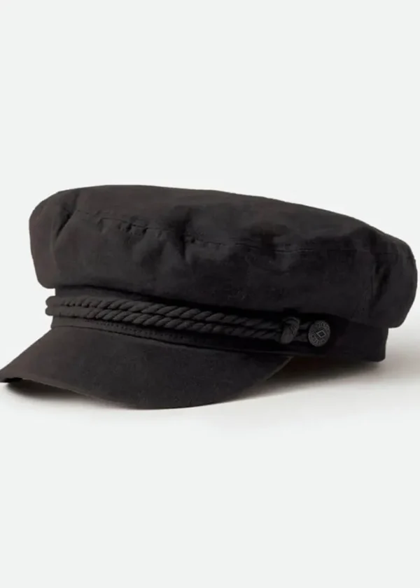 Brixton Fiddler Cap in Black