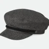Brixton Fiddler Pet Cap Grey Black