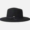 Brixton Joanna Foldable Felt Hat Black