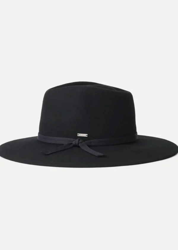 Brixton Joanna Foldable Felt Hat Black