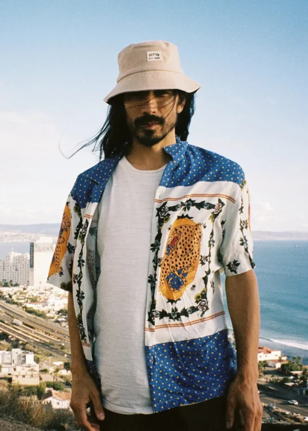 Brixton Men Bunker Reserva Fiesta Mexico City Jaguar Shirt