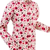 Chenaski Men's Dots & Spots 70's Shirt Red