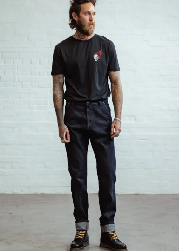 Chet Rock Men's Garage Jeans Navy