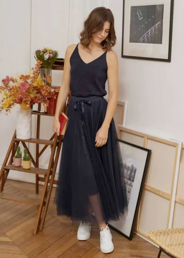 Choklate Paris Amore 50's Tulle Skirt Black