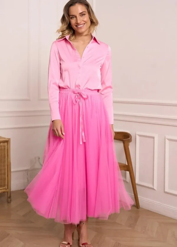 Choklate Paris Amore Tulle Skirt Candy Pink