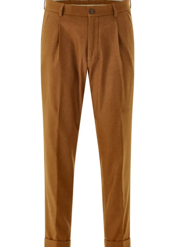 Club Of Gents Savile Row Obey Trousers Brown
