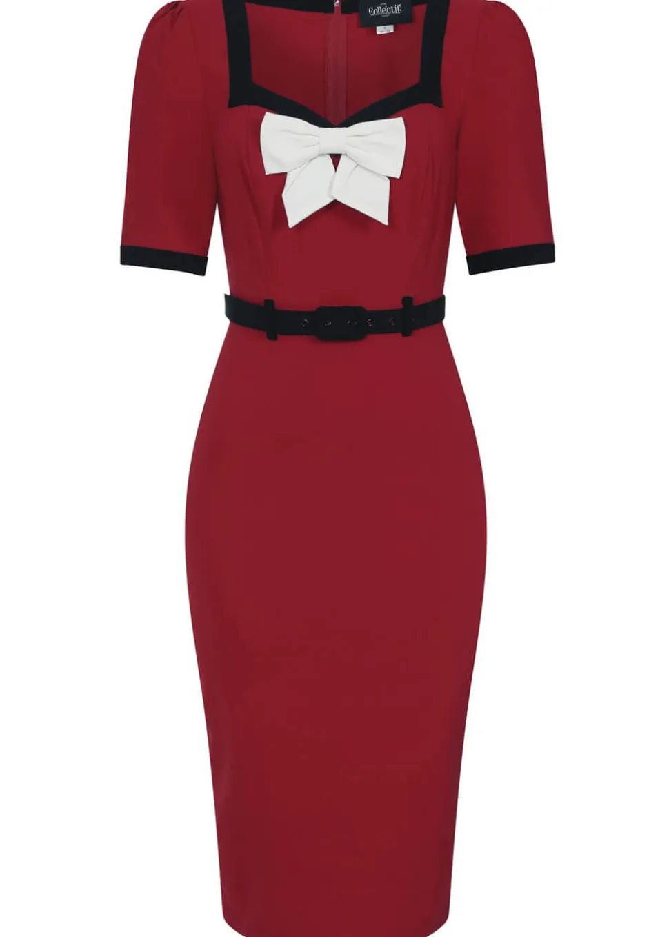 collectif_sadie_s_pencil__0.webp Collectif Sadie 50's Pencil Dress Red