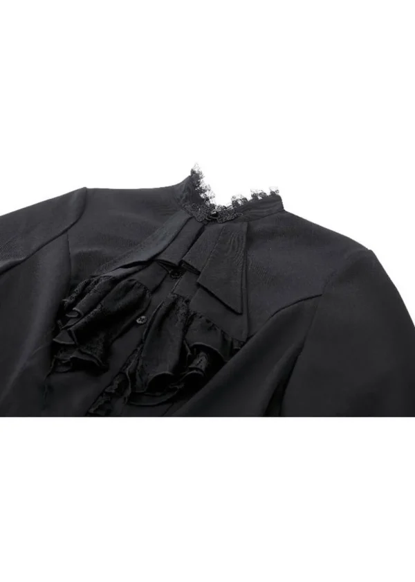 Dark In Love Penny Blouse Black