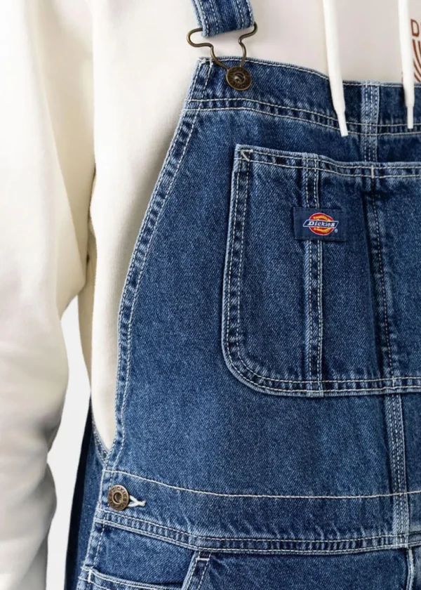 Dickies Heren Classic Bib Dungarees Denim