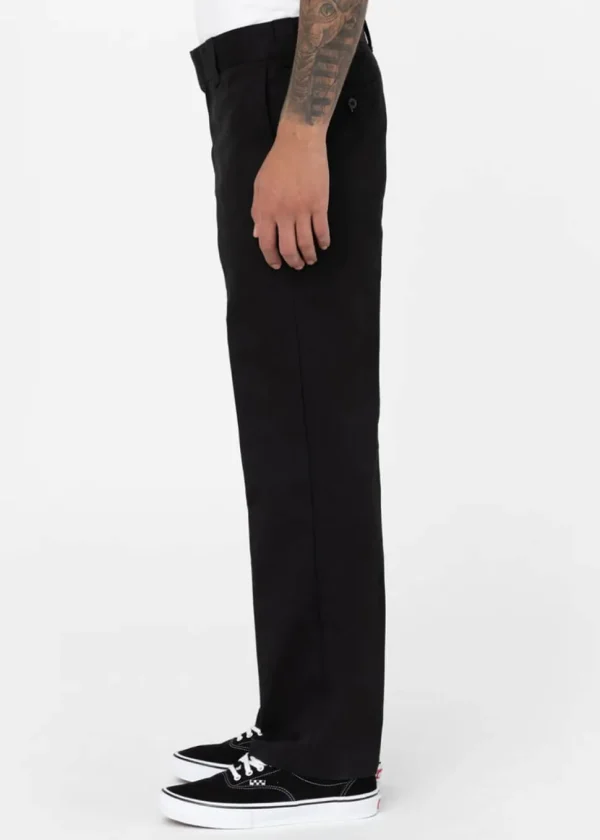 Dickies Mens 873 Slim Straight Chino Trousers Black