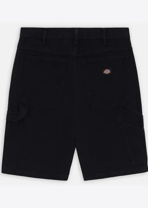 Dickies Men's Duck Canvas Shorts Stonewash Black