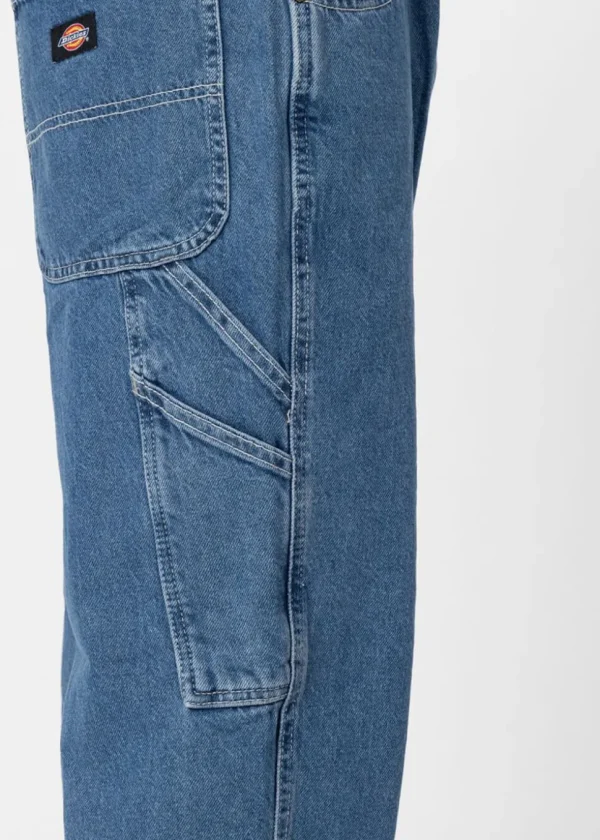 Dickies Mens Garyville Denim Jeans Classic Blue