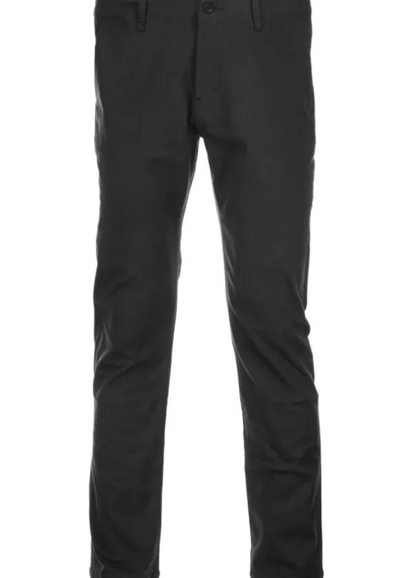 Dickies Mens Kerman Skinny Fit Chino Trousers Black