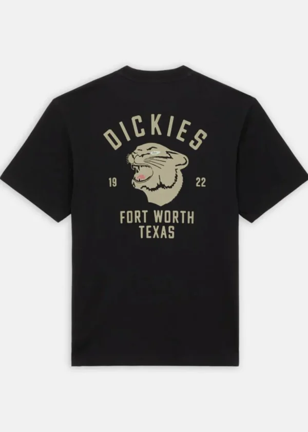 Dickies Mens Panther T-Shirt Black