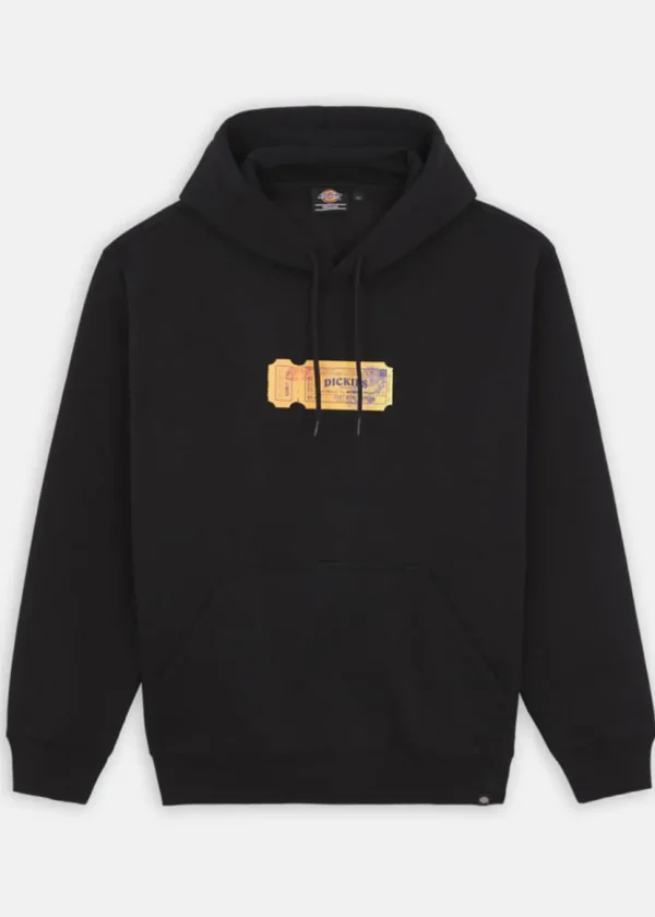 Dickies Mens Paxico Hoodie Black
