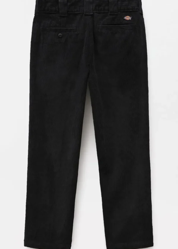 Dickies Womens 874 Crop Corduroy Trousers Black