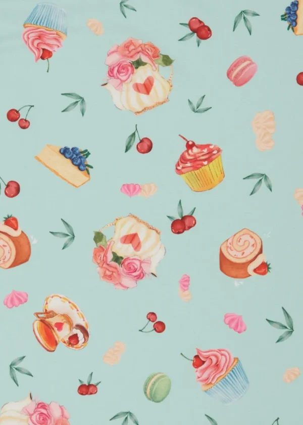 Dolly & Dotty Amanda Afternoon Tea 50's Swing Dress Blue
