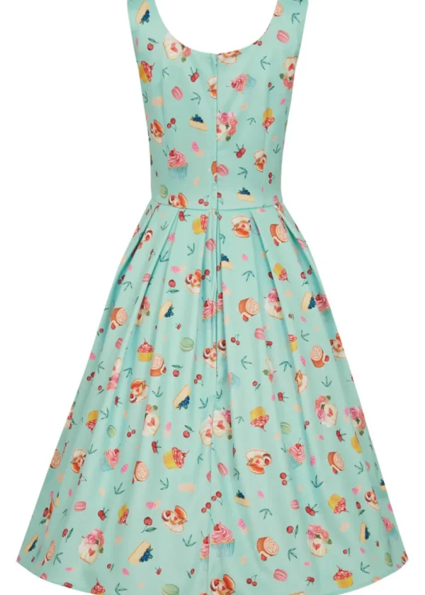 Dolly & Dotty Amanda Afternoon Tea 50's Swing Dress Blue