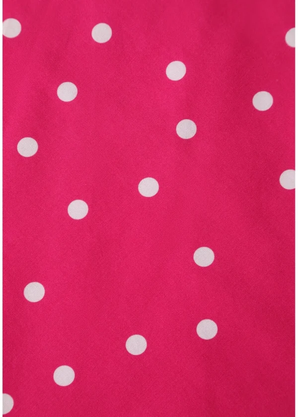 Dolly & Dotty Darlene Polkadot 50's Swing Dress Hot Pink