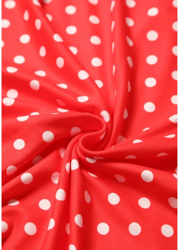 Dolly & Dotty Donna Polkadot 40's Dress Red White