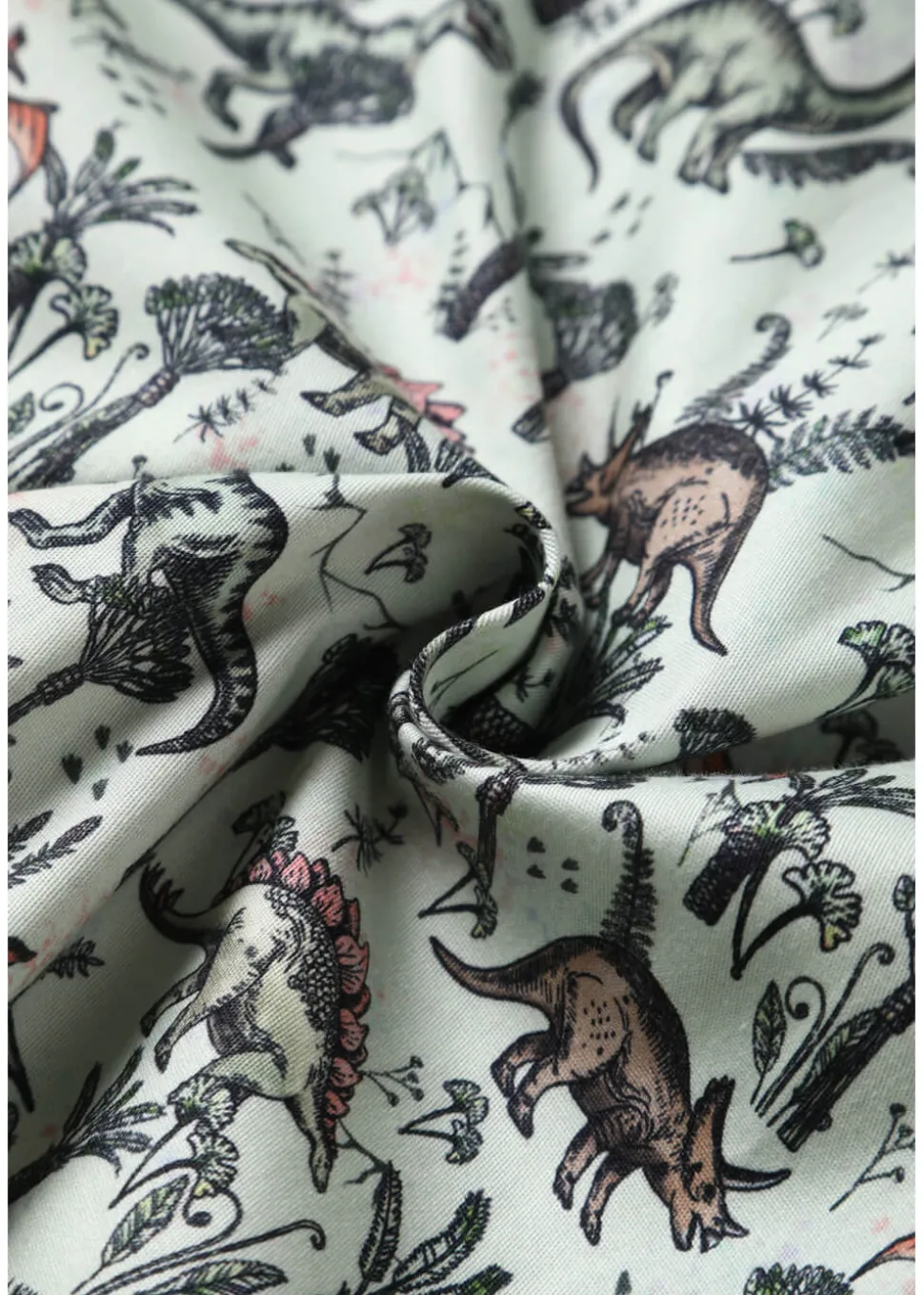 dolly__dotty_penelope_din_4.webp Dolly & Dotty Penelope Dinosaur Forest 50's Swing Dress Green