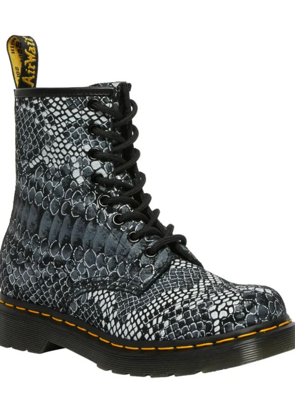 Dr. Martens 1460 Classic Boa Leather Boots Black