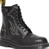 Dr. Martens 1460 Gothic Americana Wanama Leather Boots Black