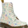 Dr. Martens 1460 Pascal Cloud Floral Leather Boots Cream