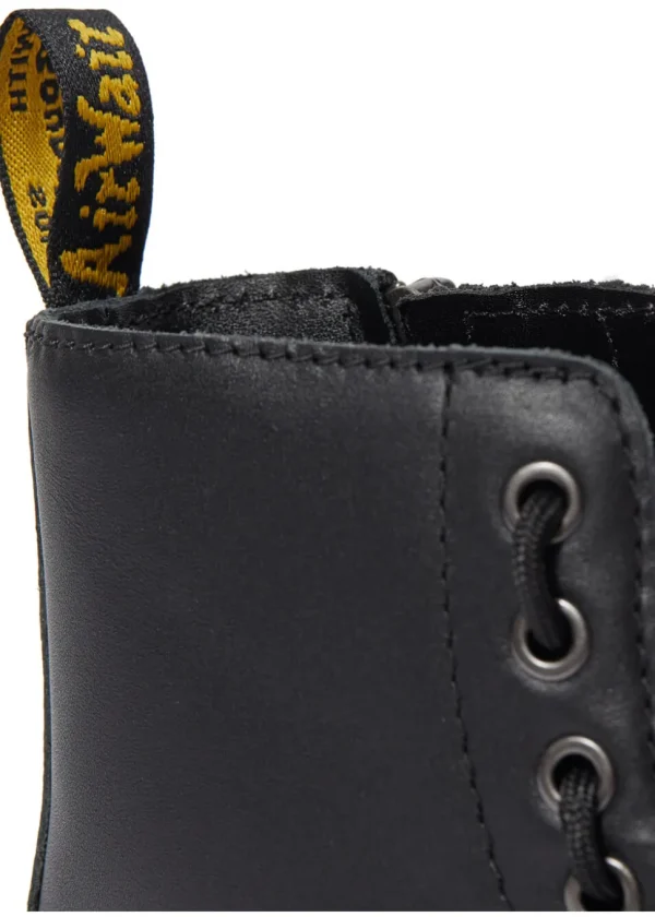 Dr. Martens 1460 Pascal Front Zip Nappa Boots Black